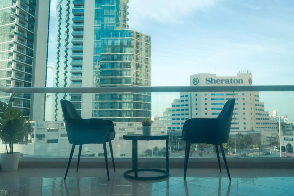 Step Into Serenity - Discover Modern Living In 1Br Apartment With Panoramic Views In Dubai Marina Near Jbr Walk, Beach And Bla Bla Club ภายนอก รูปภาพ